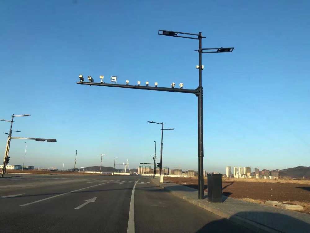 沈阳市黑龙江佳木斯综合路灯杆项目